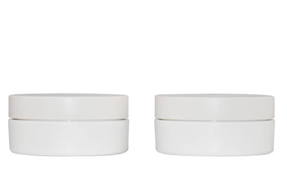 Round PMU Biodegradable Material Cosmetic Cream Jars 60g For Skin Care