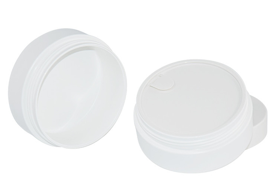 Round PMU Biodegradable Material Cosmetic Cream Jars 60g For Skin Care