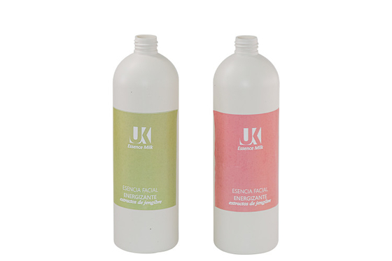 PMU Inorganic Biodegradable Shampoo Bottle 400ml With PP Mono Lotion Pump