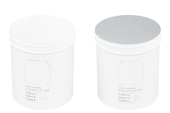 450g PP Facial Mask Cosmetic Cream Jars With Aluminum Foil Gasket Sealing