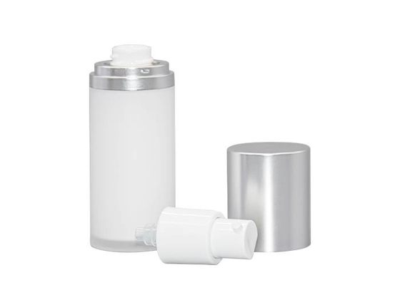 UKA56 Acrylic Double Wall Airless Bottle 15ml 30ml For Serum Packaging