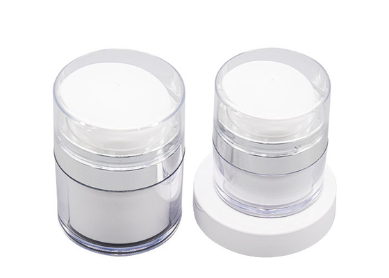UKA46 Refillable Airless Cream Jar Acrylic Cream Bottle 15g 30g 50g For Personal Skin Care Packaging