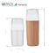 Dual Chamber Flat Airless PP Bottle 7.5ml*2 15ml*2 For Lotion Packaging