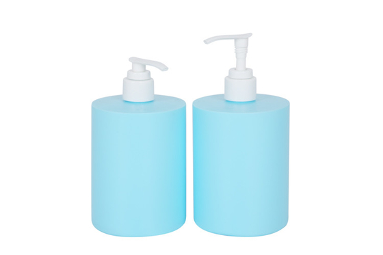 500ml PP Pump HDPE Bottle Shampoo / Lotion Pump Bottle Customized Color And Logo UKH10