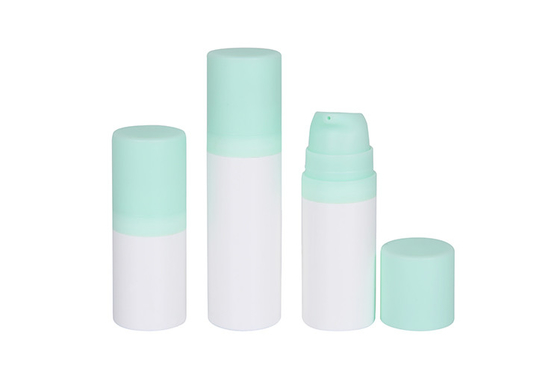 Customized Color And Logo 5ml / 10ml / 15ml Mini Trial Airless Bottle Skin Care Packaging UKT07