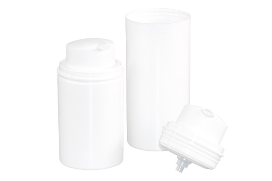 Plastic PP Airless Pump Bottles For Cosmetics 50ml 80ml 100ml 120ml