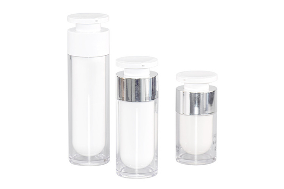 Luxury Cosmetic packaging  Airless Pump Bottle 15ml 30ml 50ml