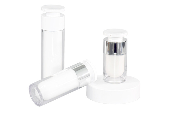 Luxury Cosmetic packaging  Airless Pump Bottle 15ml 30ml 50ml