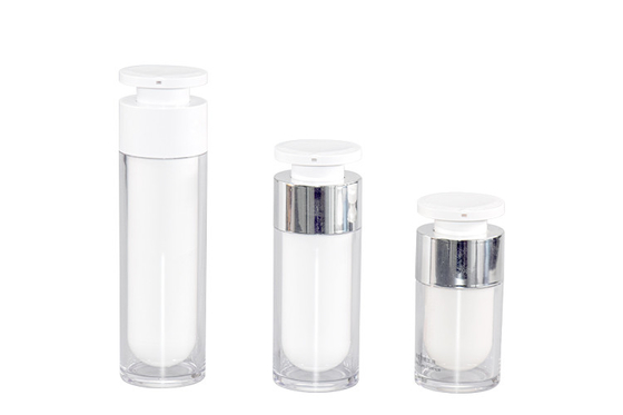 Luxury Cosmetic packaging  Airless Pump Bottle 15ml 30ml 50ml