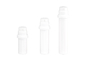 15ml 30ml 50ml Airless Pump Container Left Right Lock No Covers Attractive Packaging For Cosmetics