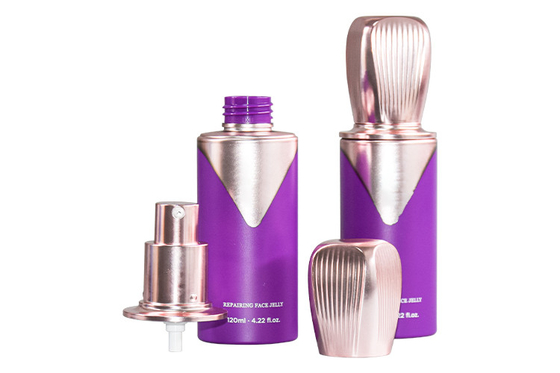 Luxury cosmetics packaging for lotion 120ml PETG bottle