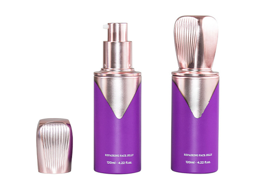 Luxury cosmetics packaging for lotion 120ml PETG bottle