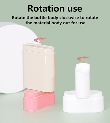 PP PCR Bottom Rotation Sunscreen Stick Deodorant Packaging Container 10g 15g