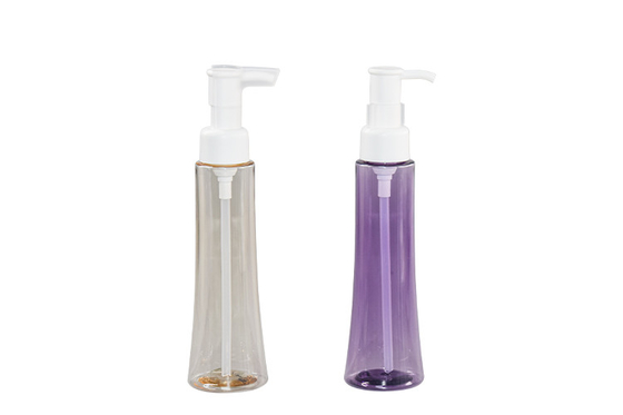 100ml PET Makeup Cleansing Oil Makeup Remover Pump Bottle Cosmetic Cleanser Packaging UKG30