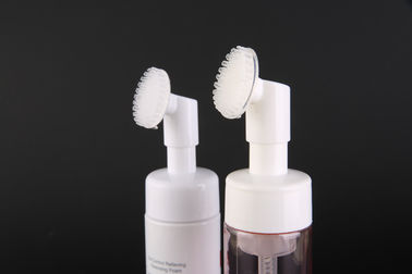 Cosmetic Empty Foaming Hand Soap Bottles With Cleansing Pad Bubble Brush 100ML 150ML 170ML 200ML