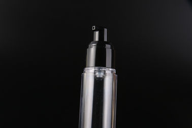 UKMS16 15ml-30ml-50ml High quality airless 50ml AS Cosmetic bottle,black airless bottles