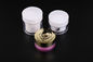 Rose Cover acrylic Cosmetic Cream Jars smooth 15ml - 30ml - 50ml