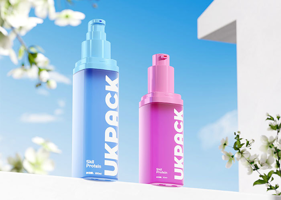 Professional Airless Bottle Series (50ml/100ml/120ml) - Dual Pump Configuration