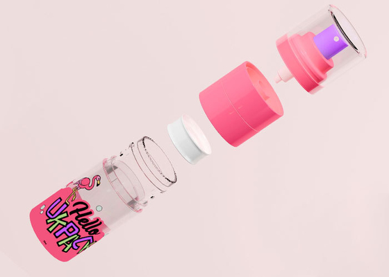 30ml/50ml Dual-Chamber Airless Spray Bottle– Fine Mist, Long-Lasting Freshness, Instant Application