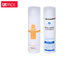 Cosmetic Packaging White PP Airless Pump Bottles Sunblock Cream Bottle Custom Color