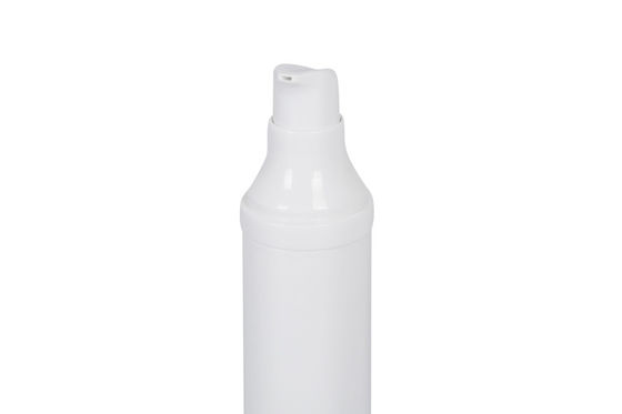 White PP Cream Airless Bottle15ml 20ml 25ml 30ml Skin Care Packaging for face using UKA11