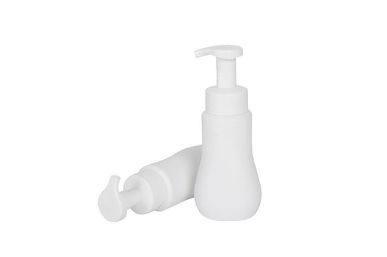 8oz Wavy Shape HDPE Mousse Foam Bottle With 3cc Output