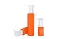 Orange Color 30ml 100ml 150ml Luxury Cosmetic Containers