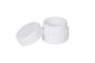 White 10g Nail Powder / Lip Balm OD36mm PP Cream Jar