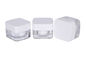 Transparent Square Acrylic 5g Mini Cosmetic Containers