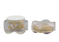 Elegant Bpa Free Empty Face Cream Containers Custom Color Flower Shape Acrylic 30g 50g