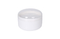 Capacity 120 G Talcum Powder White Cream Jar With Sifter