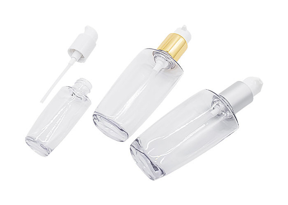 Petg 30ml 100ml Transparent Lotion Bottle Face Cream Makeup Cleansing