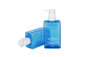 Lotion 10oz Hand Sanitizer Pump Bottle Transparent Blue Square Pet Oem Odm