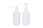 White Empty Pet 16oz Hand Sanitizer Pump Bottle Long Nozzle