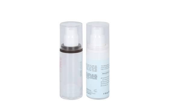 122mm Height Cosmetic Pump Bottle For Skincare Liquid Packaging