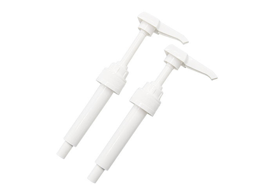 FR Closure Square Head Sauce Dispenser Pump For Coffee Juice Food Grade PP