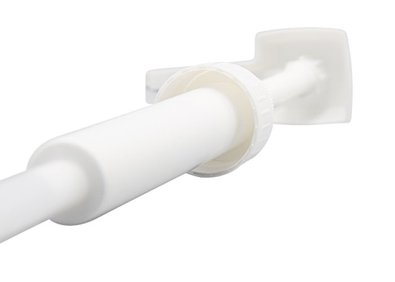 PP White Sauce Dispenser Pump 15ml 30ml 38-410 Square Head