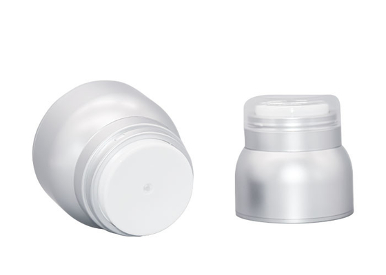 Acrylic Airless Jars with Caps 30g and 50g cosmetic packaging