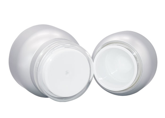 Acrylic Airless Jars with Caps 30g and 50g cosmetic packaging