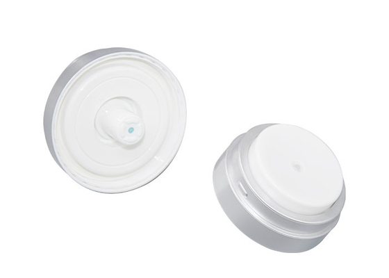 Acrylic Airless Jars with Caps 30g and 50g cosmetic packaging