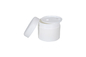 Soft Touch White Plastic Cosmetic Packageing Set 80/100/120/150ml Lotion Bottles And 60/100ml Cream Jar