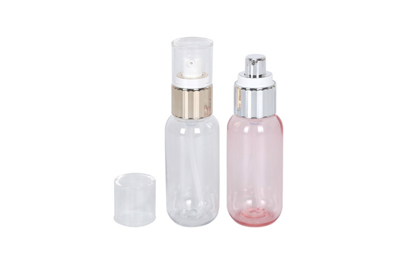 High Quality 100ml 120ml PET Dropper Serum Bottle 15g 50g Acrylic Face Cream Jar Cosmetic Skincare Packaging Set