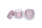 Straight Round Cosmetic Set 50g Moisturizing Face Cream Jar 15/30/50ml Whitening Lotion Bottles With Internal Press Pump