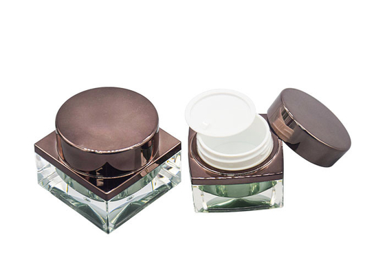 Luxury Acrylic Cosmetic Packaging Family Set Cream Jar 30g 50g Lotion Bottle 30ml 60ml 100ml