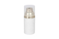 PP airless pump  bottle 30ml 50ml 75ml  Airless Dispenser Bottle With Clear Over-Cap