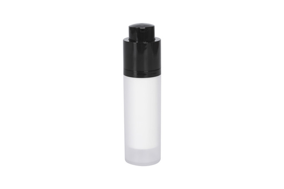 15ml 30ml 50ml Twist Head Round As + PP Double-Layer Airless Bottle