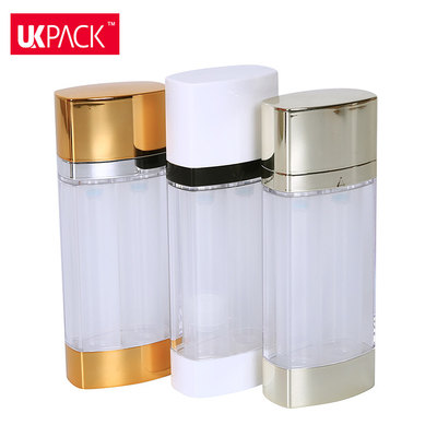 Cosmetic airless bottle 15ml*2