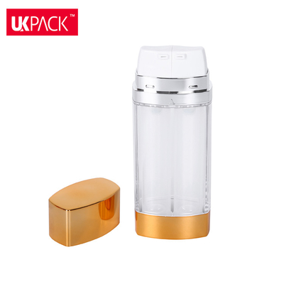 Cosmetic airless bottle 15ml*2