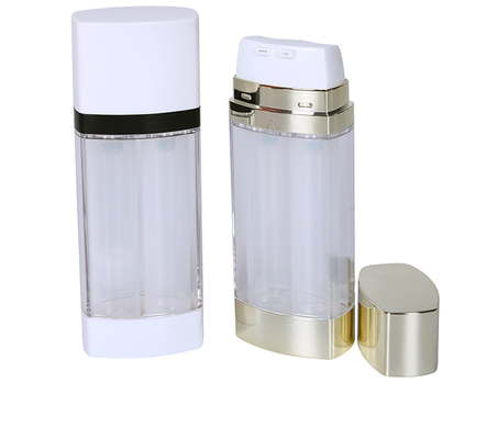 Cosmetic airless bottle 15ml*2