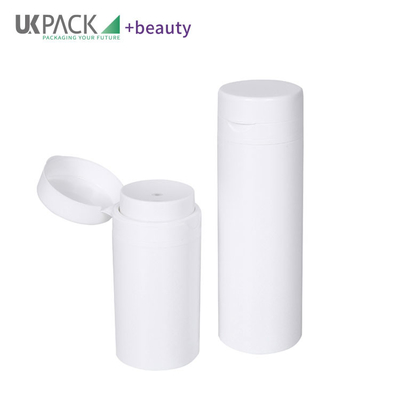 Flip Top Cosmetic Airless Pump Bottles 150ml Personal Care Packaging